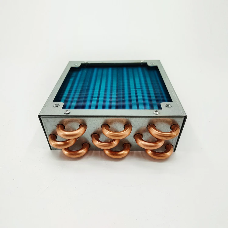 High Efficiency Copper Tube Aluminum Fin Condenser