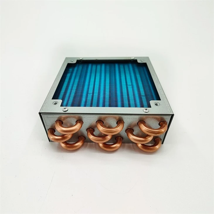 High Efficiency Copper Tube Aluminum Fin Condenser