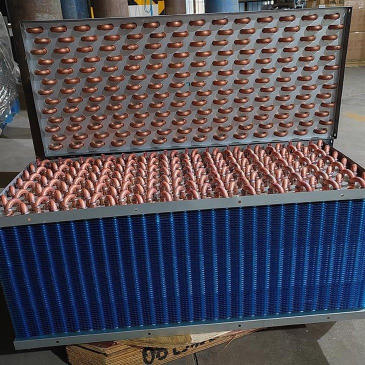 Internal Circulation Copper Tube Aluminum Fin Condenser