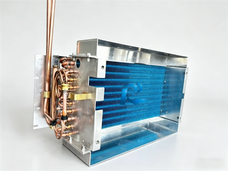 Bobina evaporatore scambiatore di calore con tubo in rame